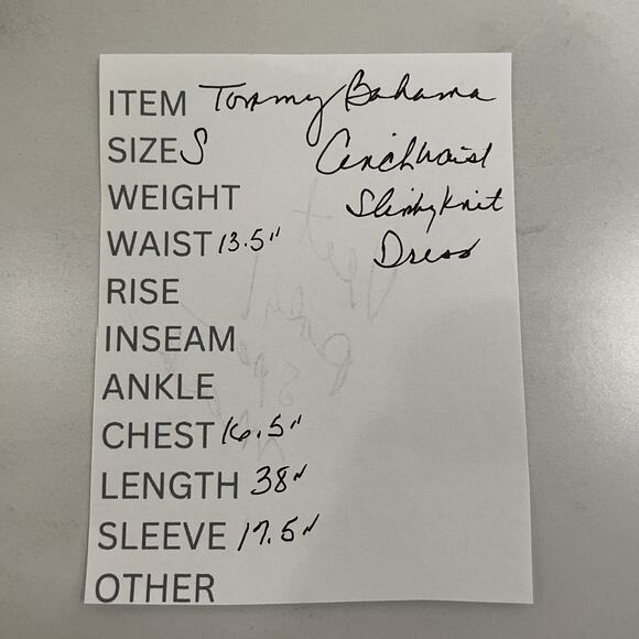 TOMMY BAHAMA Clara Faux Wrap Dress Size S Joyful Jewel Floral Slinky Knit EUC - Picture 11 of 11